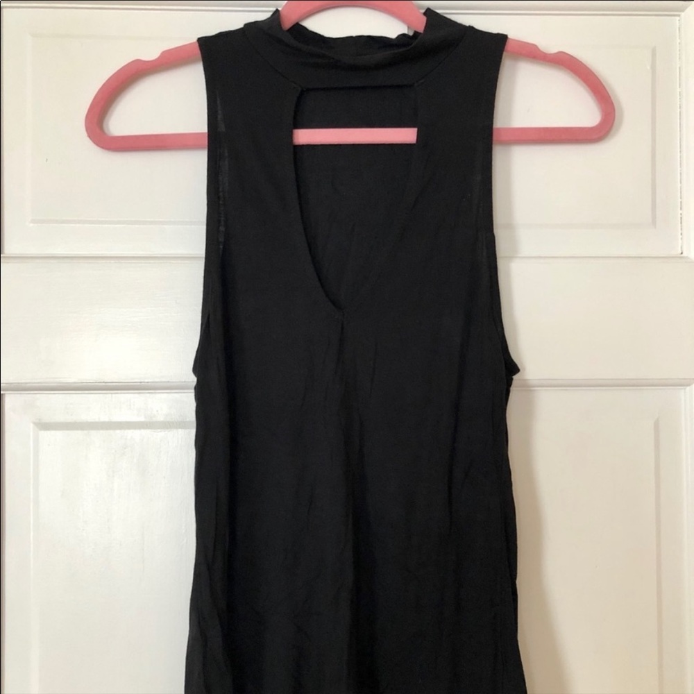 Project Social T Black Sleeveless Top size XS